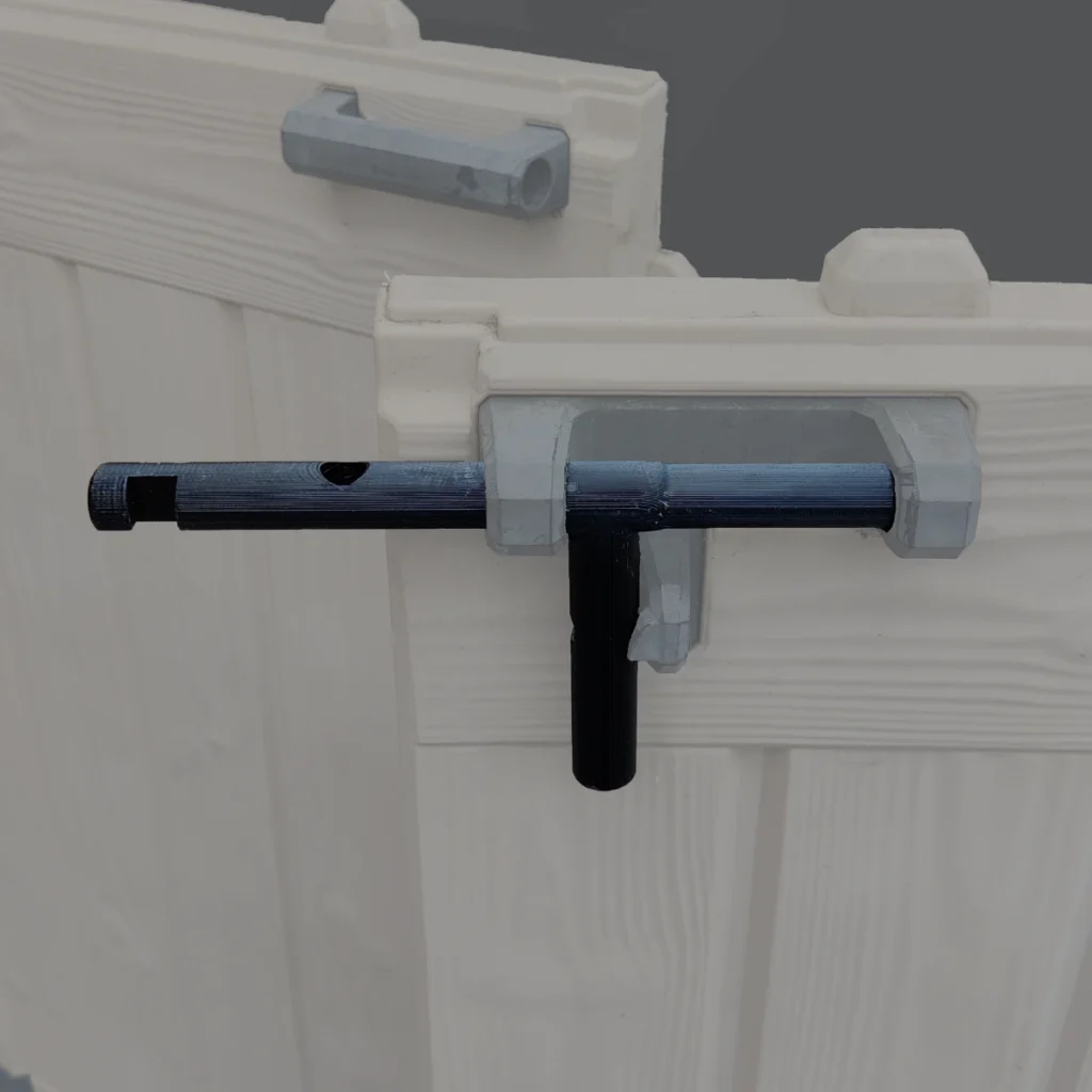 Keter bolt WLHD - opened doors