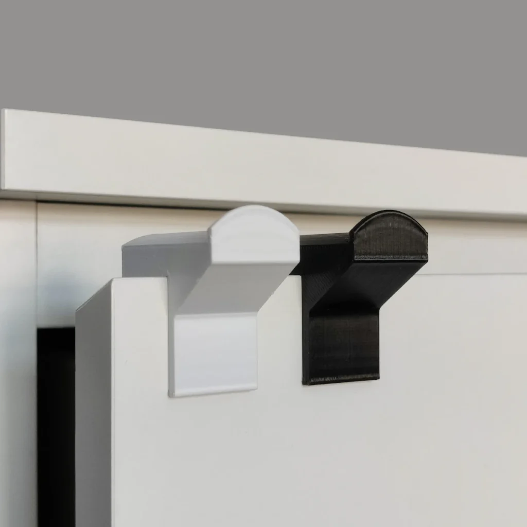 black and white malm hanger